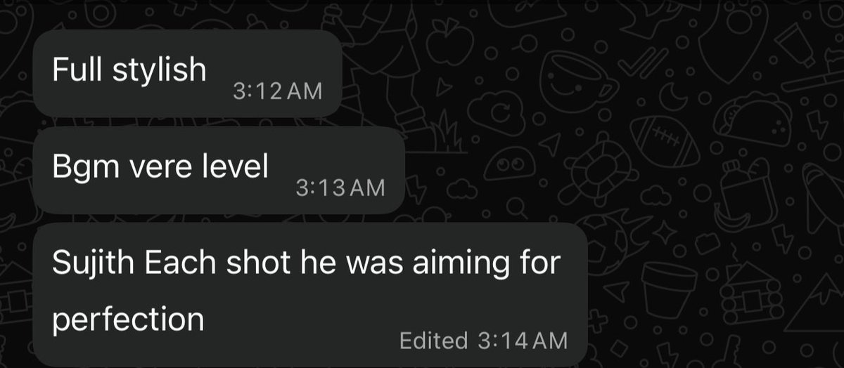 yOGi (@medicoyogi) on Twitter photo Woke up to these messages. Don’t look for every Tom, Dick and Harry’s validation and just enjoy the bloody Pawan kalyan show.
Showtime-2 at <a href="/PrasadsCinemas/">Prasads Multiplex</a> PCX With legendary <a href="/AdithyaVarma_/">Aditya Varma 🚩</a> sir Woke up to these messages. Don’t look for every Tom, Dick and Harry’s validation and just enjoy the bloody Pawan kalyan show.
Showtime-2 at <a href="/PrasadsCinemas/">Prasads Multiplex</a> PCX With legendary <a href="/AdithyaVarma_/">Aditya Varma 🚩</a> sir