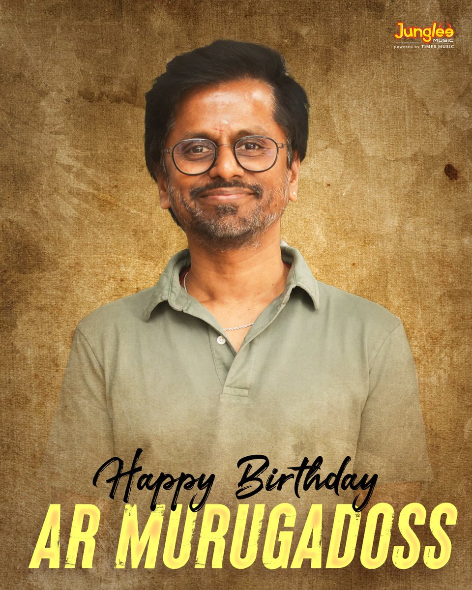 Junglee Music South (@jungleemusicsth) on Twitter photo Happy Birthday to the visionary filmmaker <a href="/ARMurugadoss/">A.R.Murugadoss</a> 🎂
Your storytelling has inspired millions and redefined Indian cinema with every frame.
#HBDARMurugadoss Happy Birthday to the visionary filmmaker <a href="/ARMurugadoss/">A.R.Murugadoss</a> 🎂
Your storytelling has inspired millions and redefined Indian cinema with every frame.
#HBDARMurugadoss