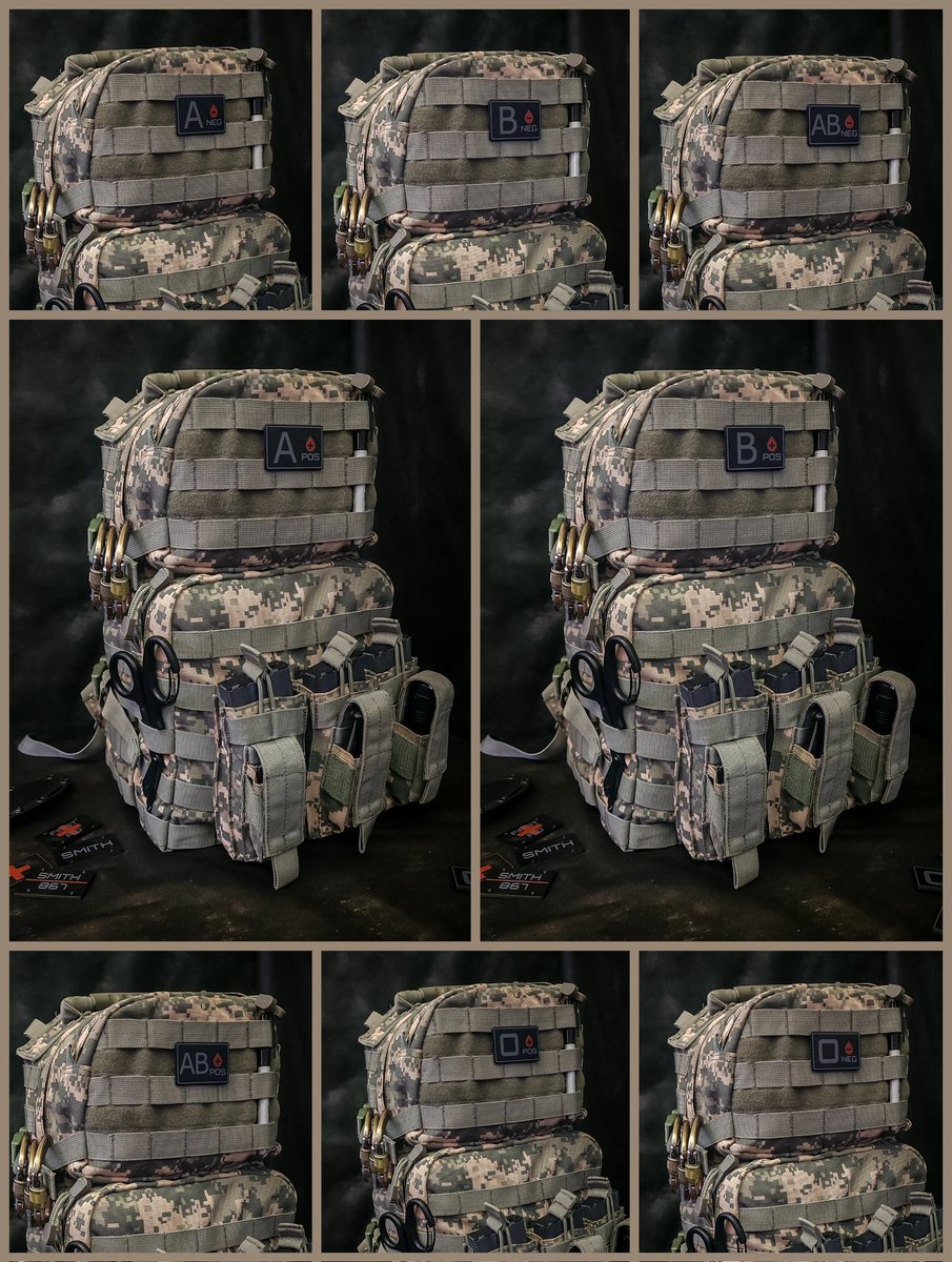 Mod5Designs's tweet image. Medical ID Tags for your gear!
mod5designs.com/products/molle…