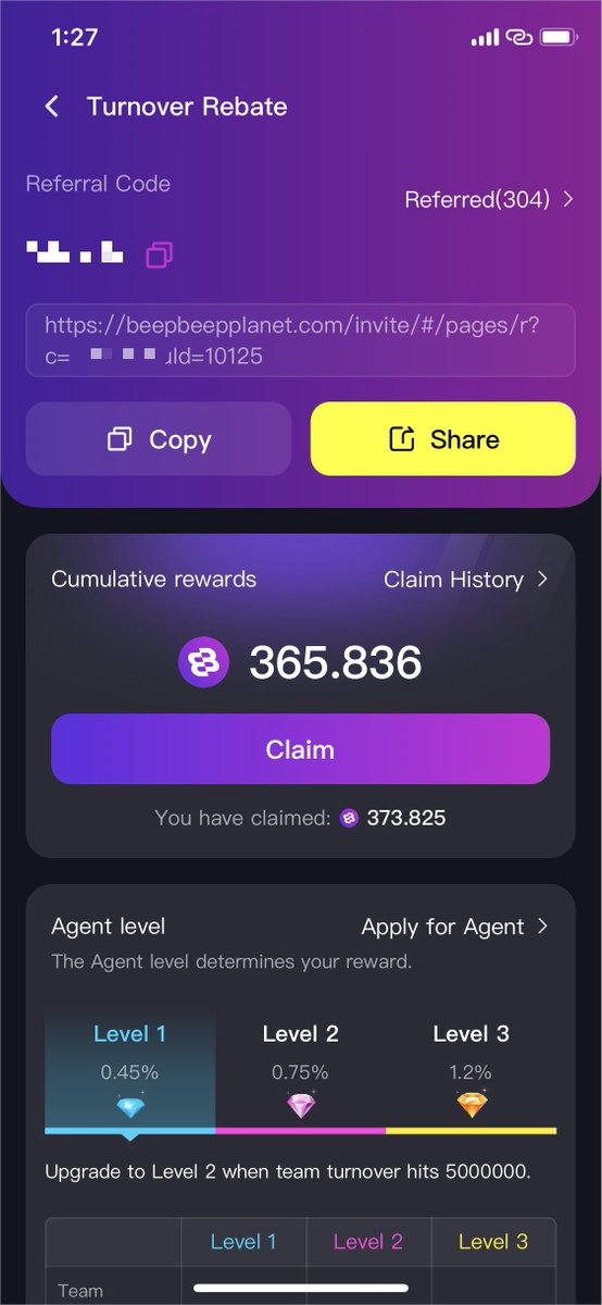 ParnaviSha9363's tweet photo. I’m earning just by inviting a few friends. Every time they deposit, withdraw, win, lose, or even send/receive gifts, I get rewarded, no matter if they profit or not. Right now, 1 BB = 0.01 USDT (100 BB = $1). Join BB Planet with my invite code: 01b268 and start earning too. https://t.co/M1kiQykqzf