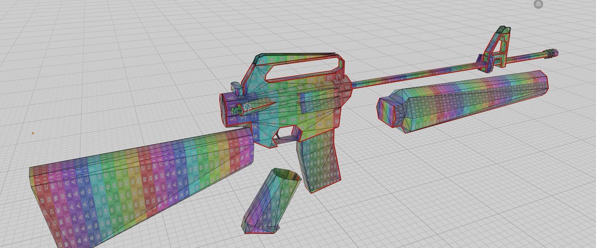Doradoproject's tweet photo. I fucking hate UV mapping. This is why I prefer procedural textures.

#GameDev #IndieGame #GameDesign #DevLife #Unity3D #UnrealEngine #GamingCommunity #GameArt #GameProgramming #LevelDesign #i612 https://t.co/HiWdbOxLl4