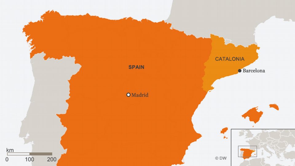 Do you support a two state solution for Spain and Catalonia?