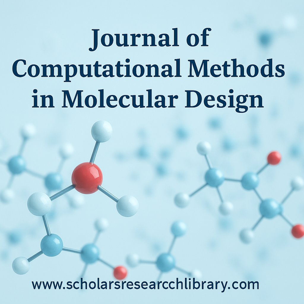 ScholarsResear2's tweet image. Submit your innovative research to the Journal of Computational Methods in Molecular Design. Share advancements in molecular modeling, computational chemistry, and drug design. Enhance visibility, citations, and global reach. #Research #ComputationalDesign #MolecularScience