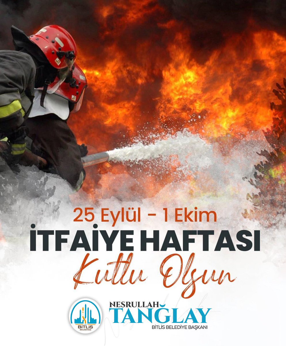 Can ve mal güvenliğimiz için kendi hayatlarını tehlikeye atan, kahramanca görev yapan itfaiyecilerimizin İtfaiye Haftası’nı kutluyoruz.

Gece gündüz demeden gösterdikleri üstün gayret ve fedakârlıkları için teşekkür ediyor, tüm itfaiye çalışanlarına minnetimizi sunuyoruz.