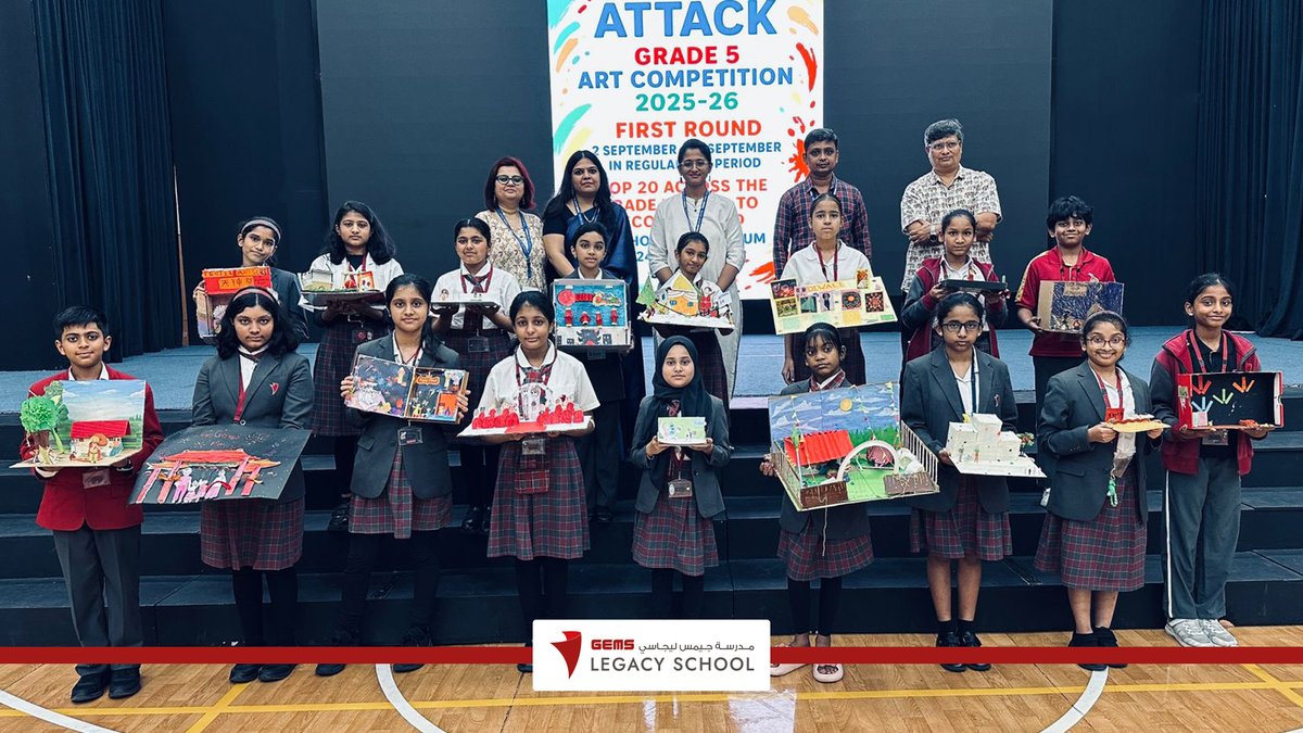 Celebrating Festivals with Creativity &amp; Care! Our Grade 5 students showcased their talent and eco-consciousness by creating stunning 3D festival models using best-out-of-waste materials. A beautiful blend of art, culture, and sustainability!
#GEMSLegacySchool #GEMSEducation #KHDA