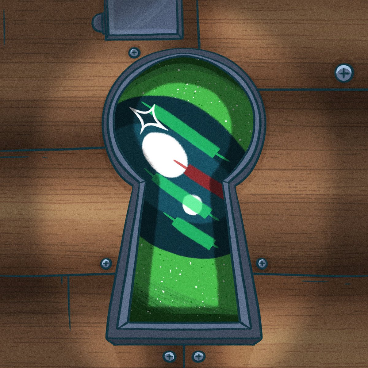 Even in the darkest of spaces a keyhole of light can spark something in the community.
Growing, expanding and illuminating beyond our wildest dreams.  
Not constrained by charts or numbers, but pushed by challenges.   We observe and we do not lose sight!