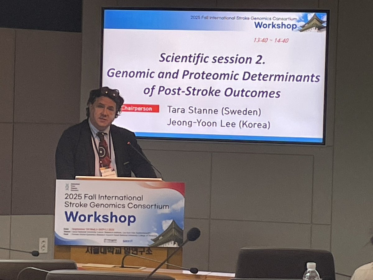 International Stroke Genomics Consortium (ISGC) tweet media
