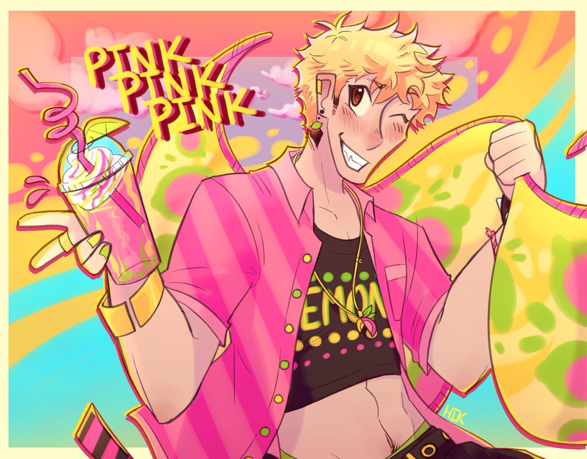 Pink Lemonade!! 🩷🍋 #p5