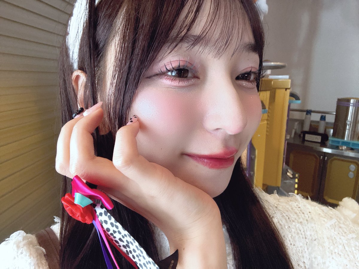 珍しくとれた半目