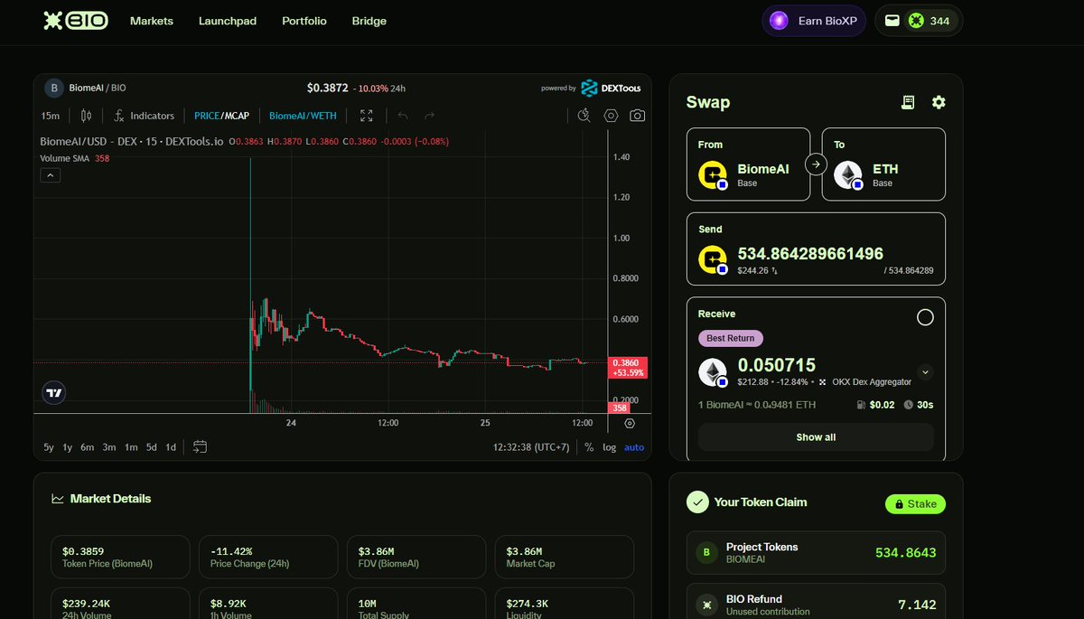 Azuressaw's tweet photo. ⏳ Still waiting for that staking alpha to drop… Feels like the real ignition point for the whole ecosystem 🔥
Not just lock & earn, but prove your conviction + level up XP. BioFam gonna shine harder when it’s live 🚀 $BIO @BioProtocol @BiomeAI
#BioFam #Web3 #StakingSoon #XPBoost #StayTuned #CryptoCommunity #DeFi #GMGN