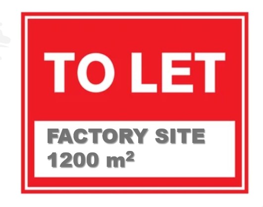 INDUSTRIAL FACTORY TO LET - BABELEGI  
* 1 200 square metre site  
* Located at Stand 191
* Available Power - 120A, 3-phase post, supplied by
  Eskom
* Enquiries: Area Manager, Kate Mabalane, katem@nwdc.co.za or 087 095 9890.