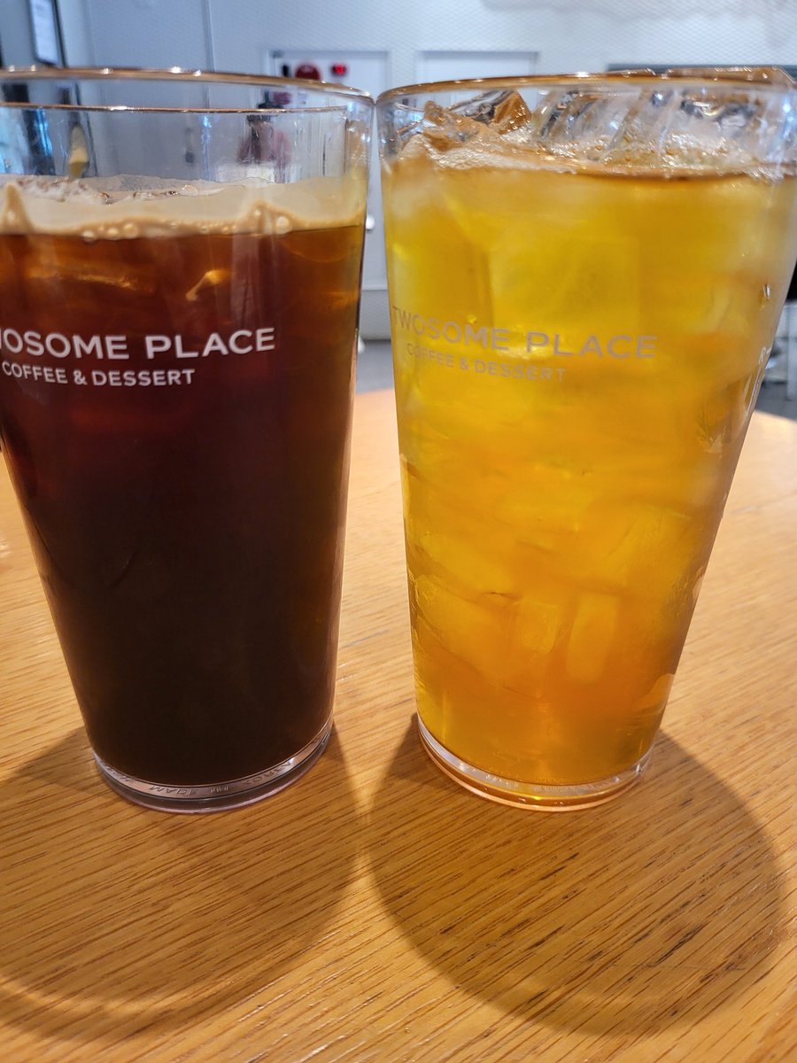 jm10141's tweet image. #용산카페 #용산역카페 #투썸플레이스 #애플아이스티 #카페 #카페투어 #신상