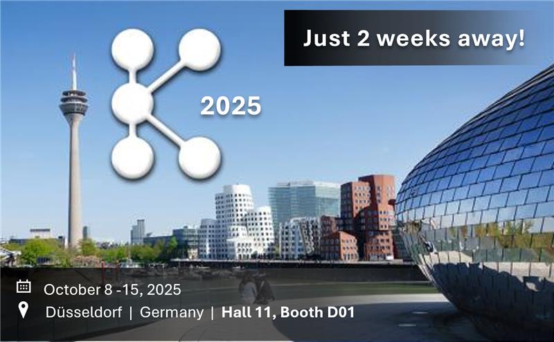 Excelitas's tweet image. Just 2 weeks until #K2025! Come see how our Noblelight infrared solutions can optimize your #plasticsprocessing at Hall 11, Stand D01, October 8 – 15 in Düsseldorf, Germany. ow.ly/22Li50X1vEp 

#KShow #InfraredHeating #Excelitas