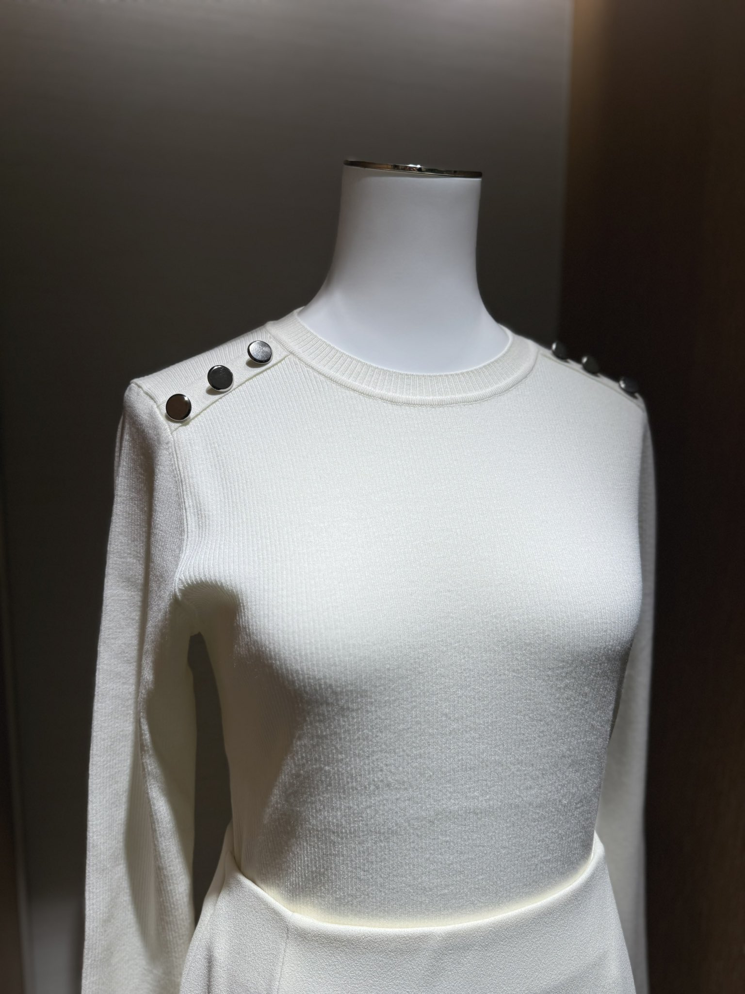 ブレンヘイム新品白フレアスリーブ Aライン トップス ブレンヘイム新品白フレアスリーブ Aライン トップス