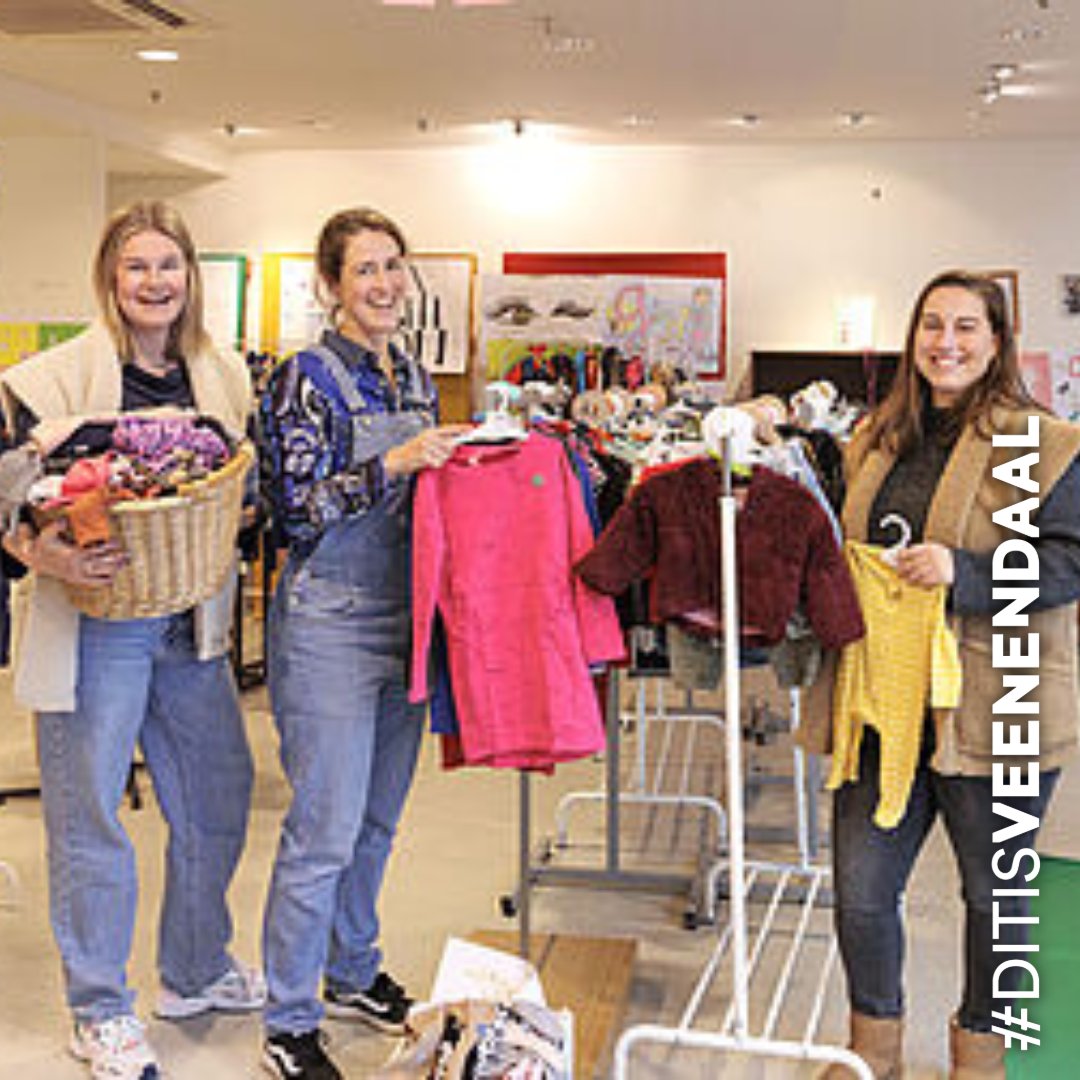 Pop-up Kledingruil op zaterdag 27 september van 10-16u in Ontmoetingshuis Veenendaal-Oost.
Lever in &amp; shop nieuwe parels ✨ Vooraf inleveren hoeft niet – de winkel hangt al vol schatten. Voor jong &amp; oud, kids welkom!
#ditisveenendaal #kledingruil #duurzaam #veenendaal