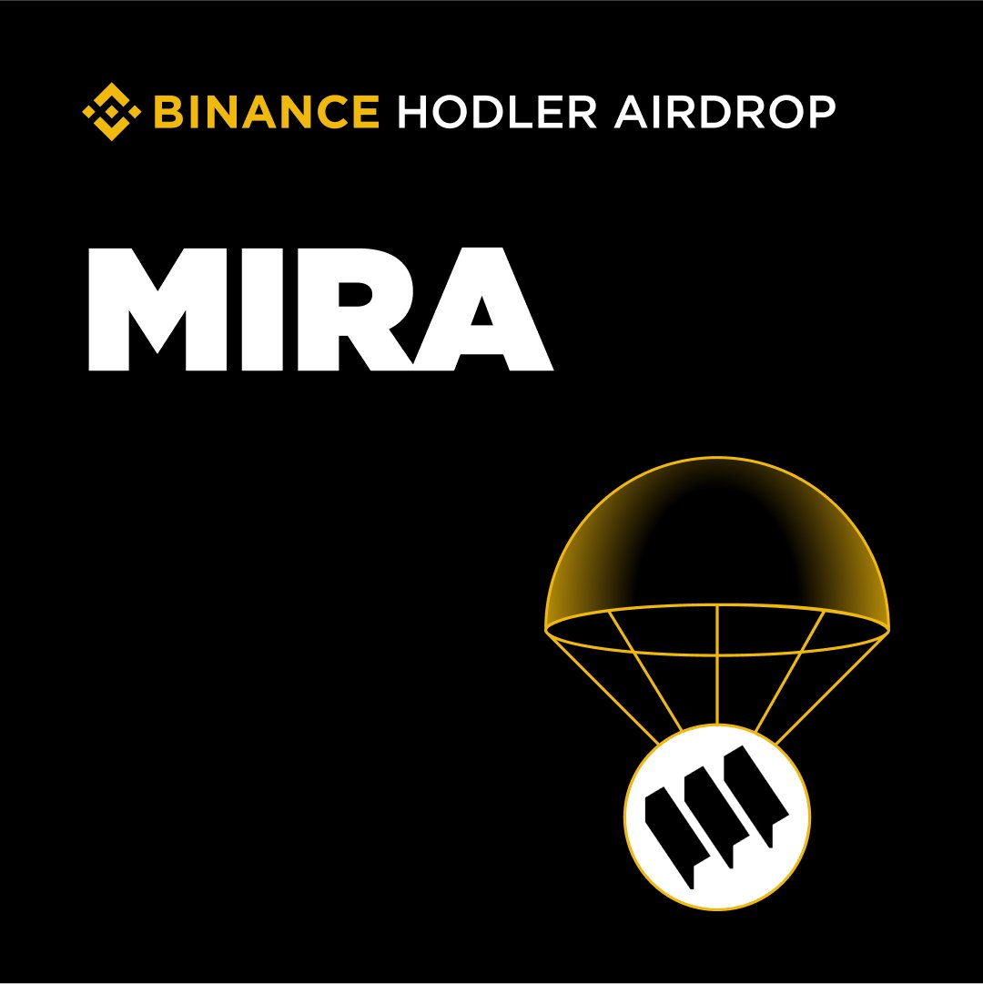 💥 <a href="/miranetwork/"></a> on <a href="/binance/">Binance</a> Holder Airdrop

✅Binance Spot listing confirmed
🎉Congrats to our community members

😁Let's hope for good allocation for node holders &amp; Klok users

🤔Don't remember?
🔗dune.com/rudexxx/mira-n…
✅Search ur address to find node

💙Like
🔁RT