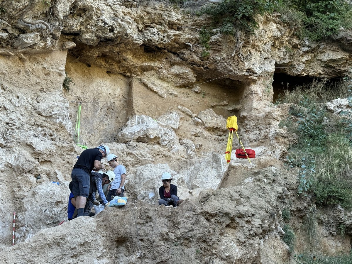 Des del dilluns 15 de setembre i fins al 10 d’octubre de 2025 s’està portant a terme una nova campanya d’excavació al jaciment arqueològic Abric de la Consagració, que es troba dins el Parc Prehistòric de la Cinglera del Capelló.

capellades.cat/actualitat/not…