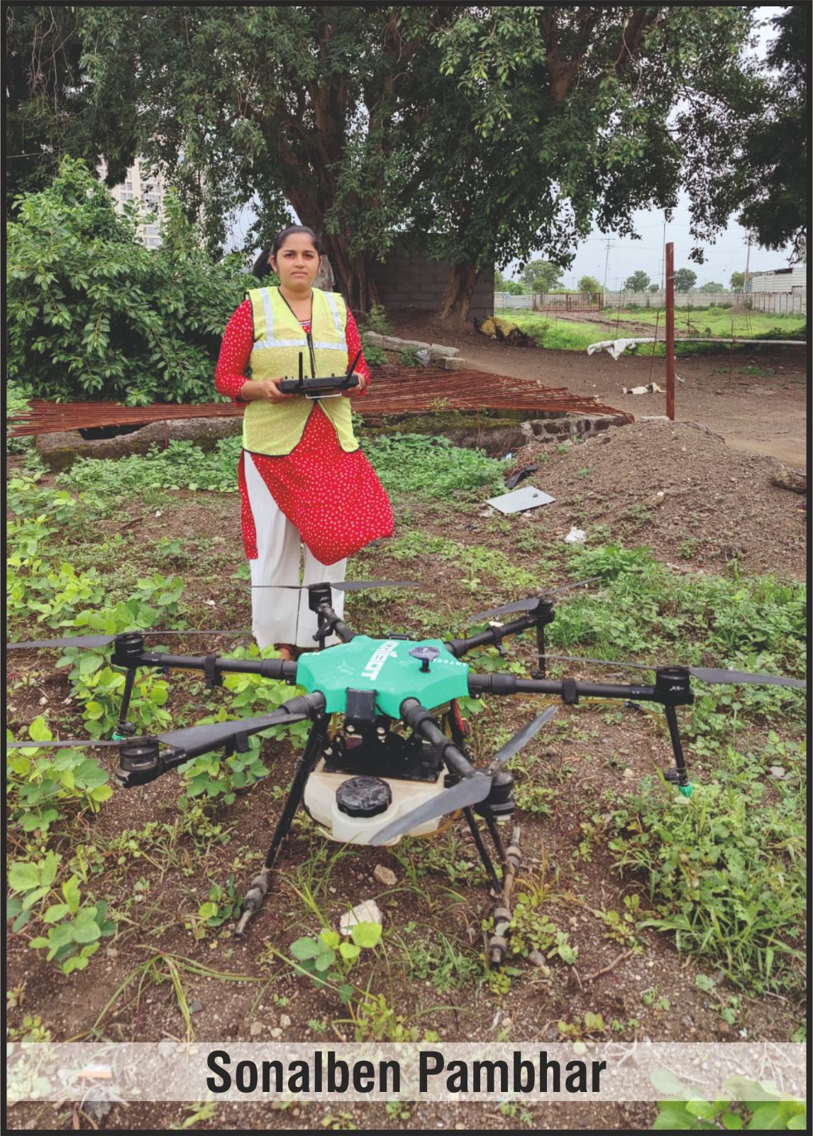Rajkot woman earns ₹15 lakh in a year, Banaskantha woman ₹50k/month via Namo Drone Didi scheme
