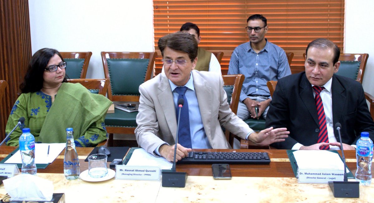 PPRAPakistan's tweet image. A senior delegation from NIPA, Lahore, visited PPRA HQ as part of the 44th MCMC Inland Study Tour. The visit offered firsthand insight into Pakistan’s evolving public procurement reforms and digital transformation efforts. #PPRA #NIPA #DigitalPakistan