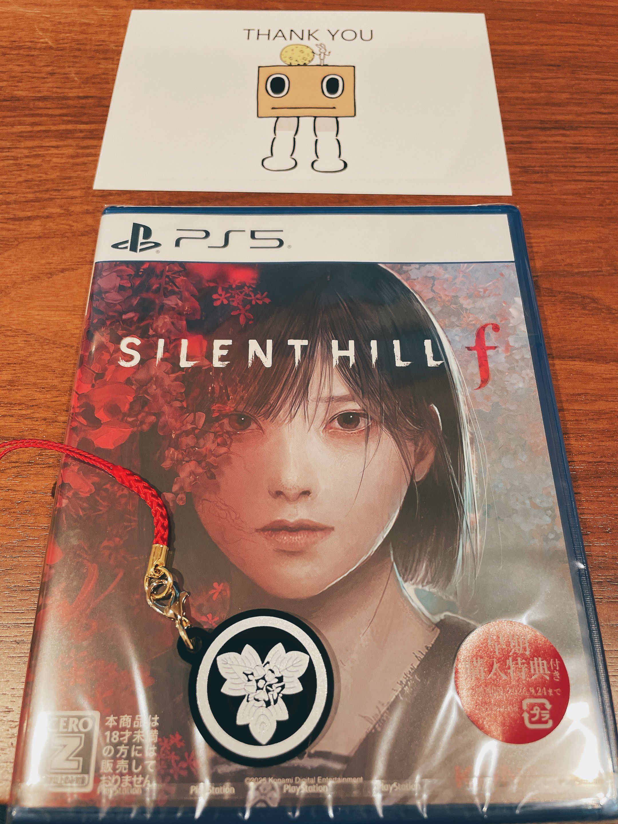 SILENT HILL f サイレントヒルF エビテン限定特典 アクリルチャーム SILENT HILL f サイレントヒルF エビテン限定特典 アクリル