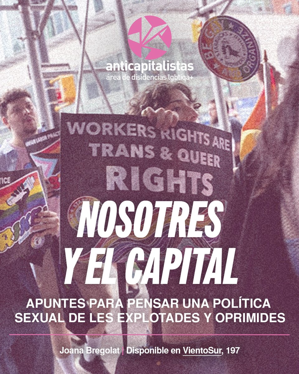 🗞️🍂☄️  <a href="/joooana5/">JoanaBregolat.</a> a través de la noción de crisis plantea qué conflictos necesitamos avivar para ir más allá en una política sexual de les explotades y oprimides: vientosur.info/nosotres-y-el-…

❤️‍🔥 Porque nada de lo que pasa es ajeno a nosotres porque nosotres no somos ajenas a nada. ❤️‍🔥