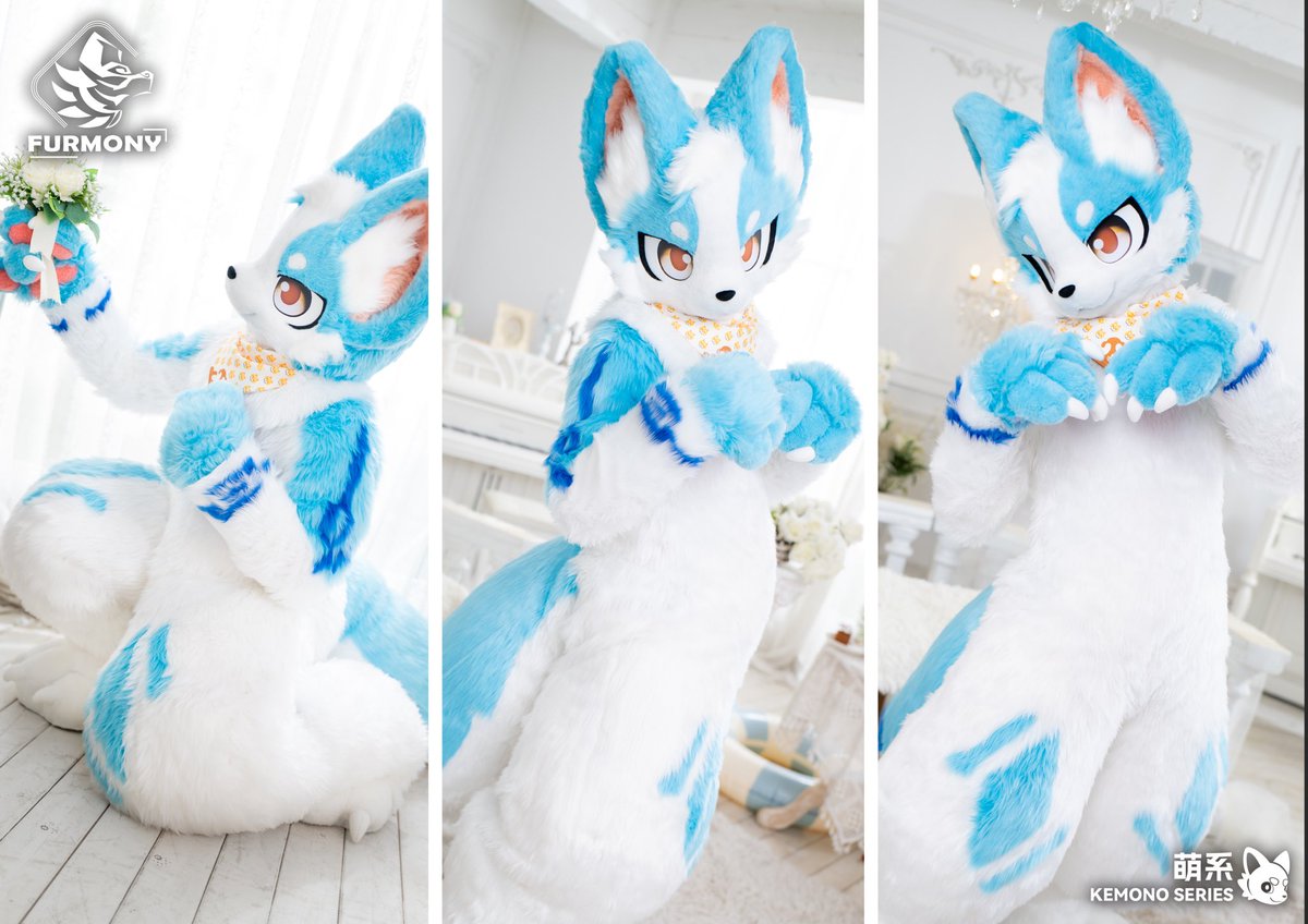 furmony's tweet image. 「New Commission Finished」
&quot;Do you also feel a little lost in life? Why not take a seat and share this moment of stillness with me?&quot;
Thanks for the trust from @Techcat32

#furry #fursuit #furmony #鸿萌造物