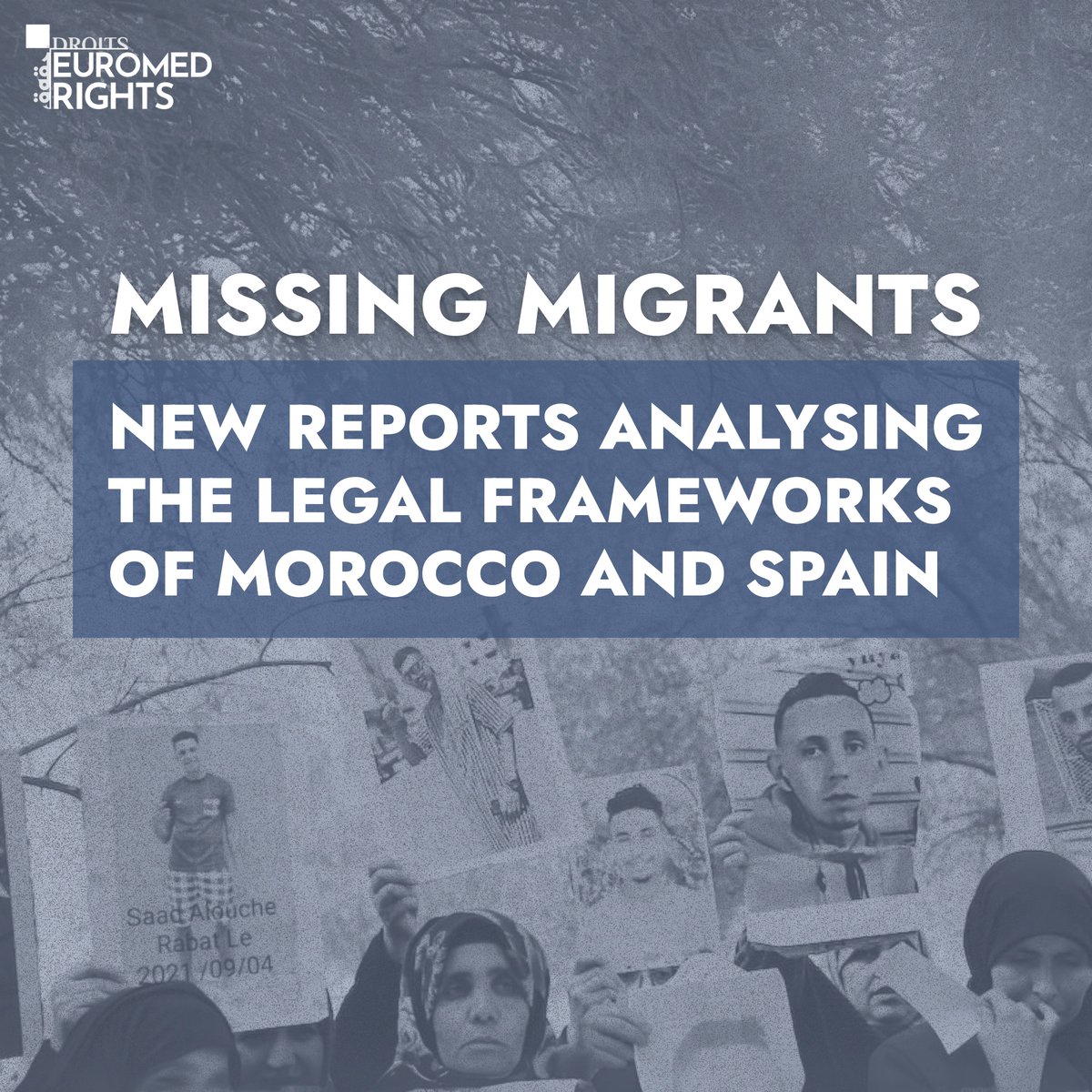 EuroMed Rights, EAAF &amp; the Human Rights Clinic of the University of Chicago Law School (GHRC) publish 2 reports on missing migrants, focusing on the legal frameworks of Morocco and Spain.
👉 Analysis, challenges &amp; recommendations
🔗 Read the reports : euromedrights.org/publication/mi…