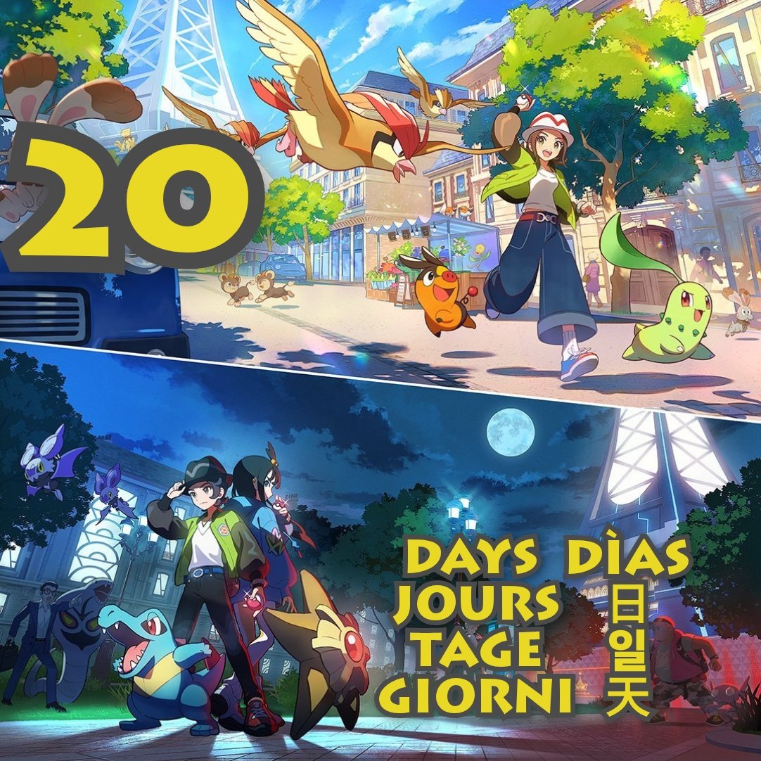 20 days left 
#PokemonLegendsZA 
#Pokemon