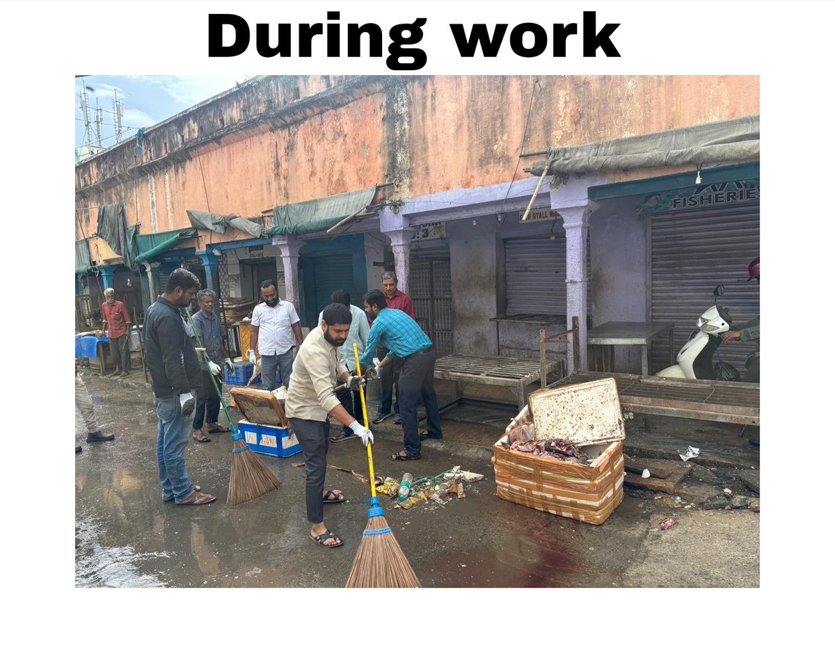 CICEF_Bengaluru's tweet photo. As part of the #SwachhataHiSeva2025 campaign and #SpecialCampaign5, CICEF, Bangalore conducted a Shramdaan drive on 25.09.2025 at Russel fish market in Shivaji Nagar, Bangalore.

#SHS2025 #Swachhotsav2025 #Swachhotsav #CICEF https://t.co/789ZmF3A4o