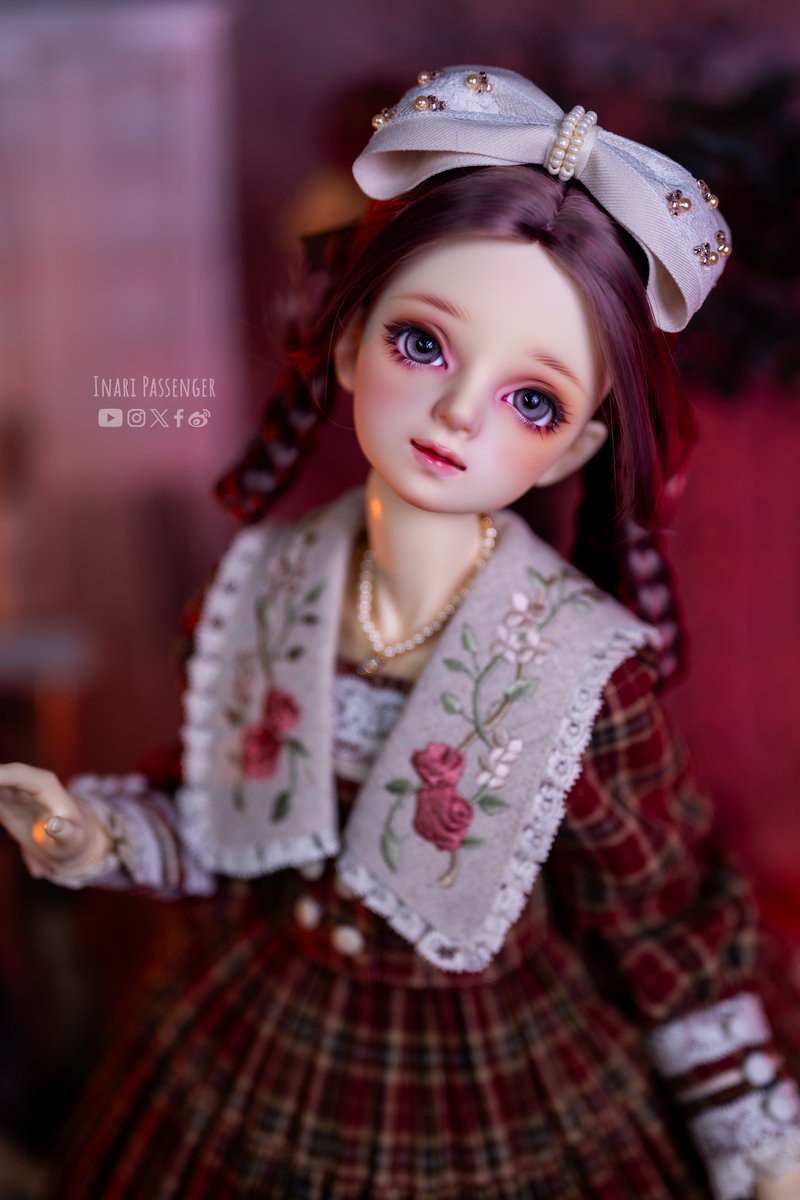 InariPassenger's tweet image. 無垢の魂をもつこの子🥹

👗: @mabel_the_grace 様

#スーパードルフィー　#ボークス #bjd