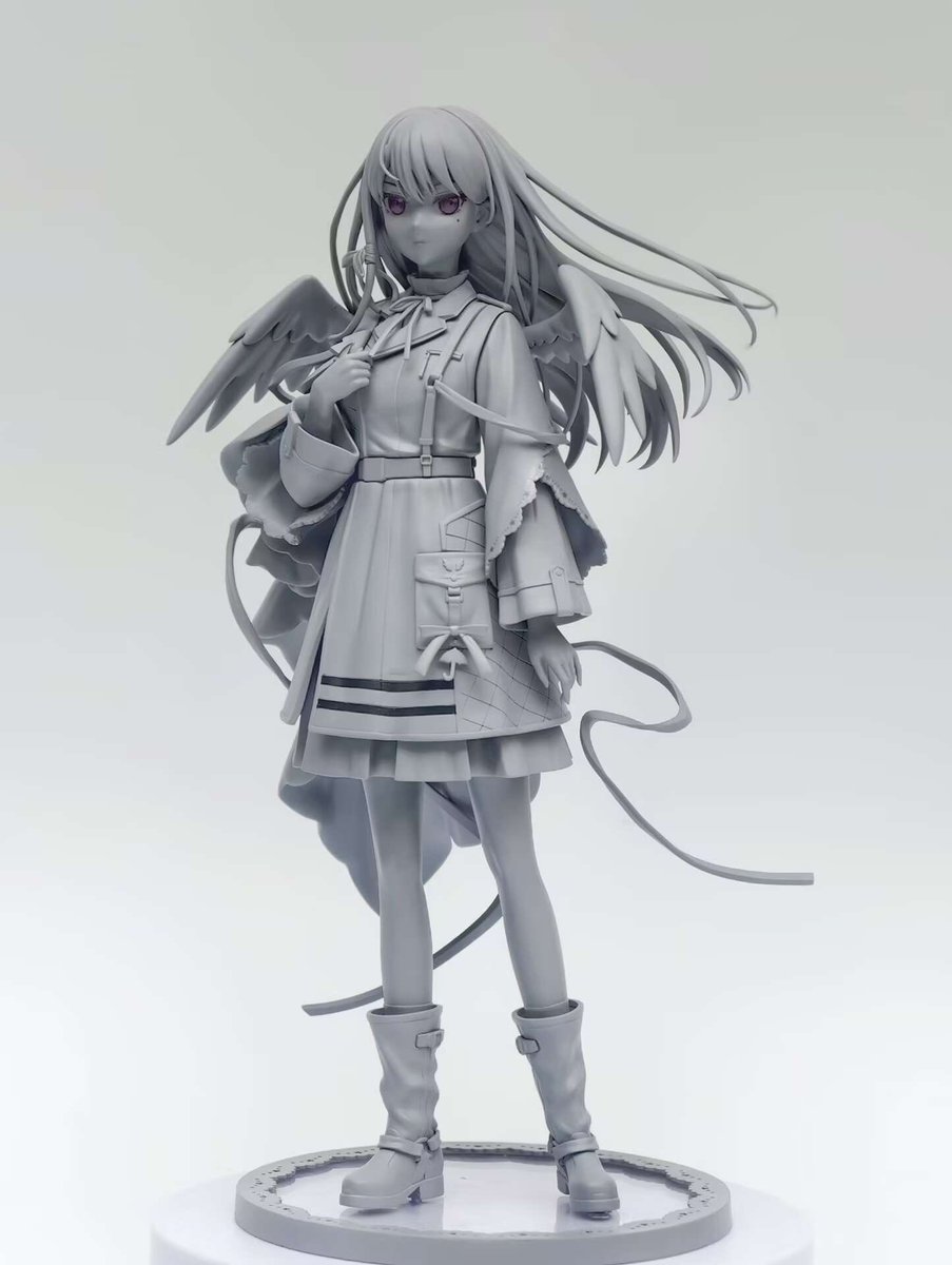 Sheepworm's tweet image. taki灰模~
会参加WF2025上海，色样涂装中～
#bandoriart #椎名立希 #BanGDream #MyGO #バンドリ