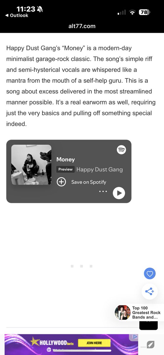 “Money” is a modern-day minimalist garage-rock classic. The song’s simple riff and semi-hysterical vocals are whispered like a mantra from the mouth of a self-help guru. It’s a real earworm as well, requiring just the very basics and pulling off something special indeed.