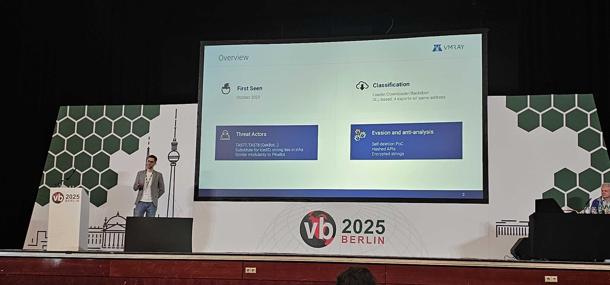 albertzsigovits's tweet photo. Putting a bow on #Latrodectus and sending it to the Sun. #vb2025 #virusbulletin https://t.co/195n3ECAeY