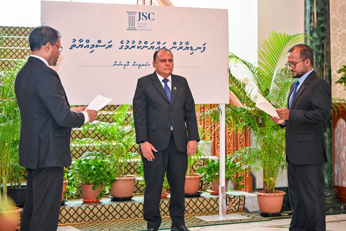 ދިވެހިރާއްޖޭގެ ހައިކޯޓުގެ ފަނޑިޔާރުކަމުގެ މަގާމަށް، އަލްއުސްތާޛު އިބްރާހީމް މާހިރު މިއަދު އައްޔަން ކުރައްވައިފިއެވެ