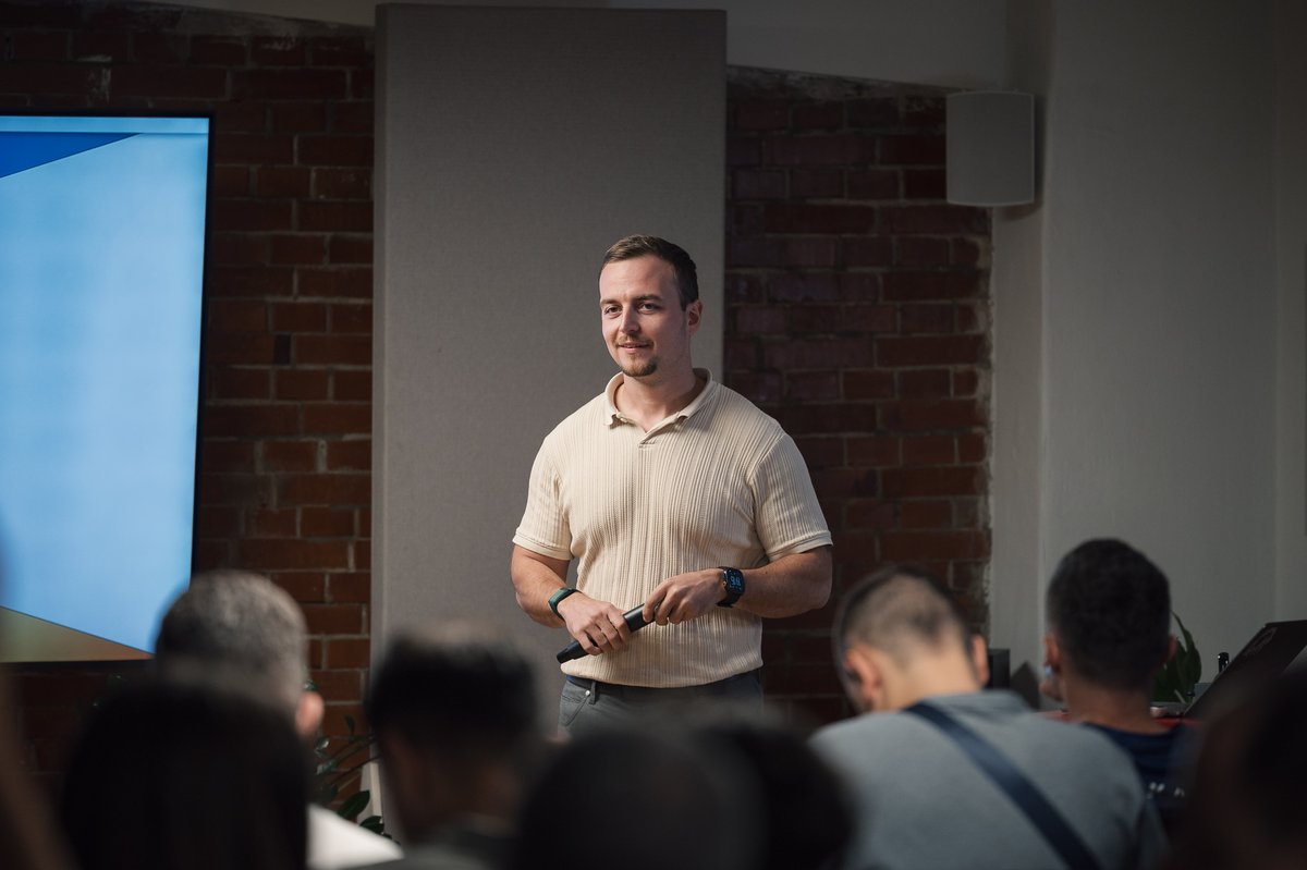 build_rooms's tweet image. Still thrilled after the launch of BuildRooms – Bulgaria’s first Web3 hub! 💥

Thank you to everyone who joined – the laughs, talks, and sparks of new ideas are what this community is all about.

Shoutout to our partners for supporting us: @kadena_io, @SuiFoundation, @ETHSofiaBG.