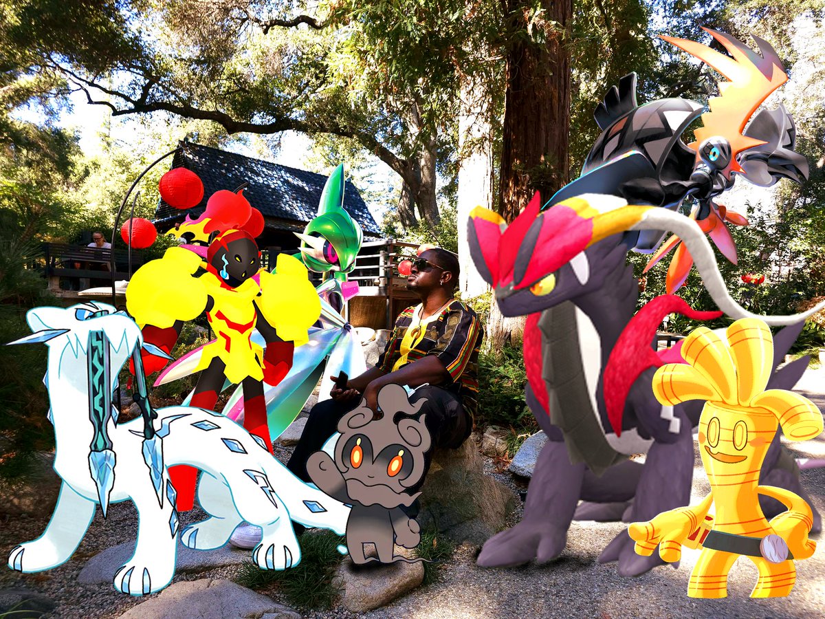 #BlackPokemonTrainers and sone of my GOATS!
