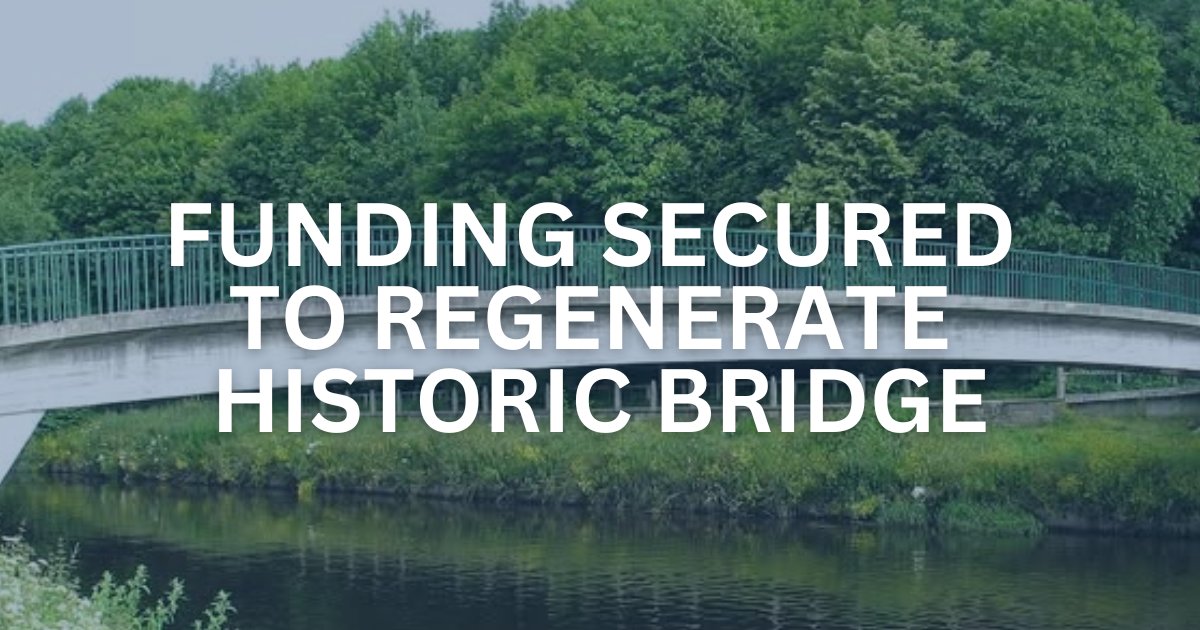 This historic Baths Bridge in Durham City, has been allocated significant funding from the North East Combined Authority, allowing us to replace the bridge, built in 1898, with a new structure, in keeping with the history and heritage of the city, and protect the crossing for