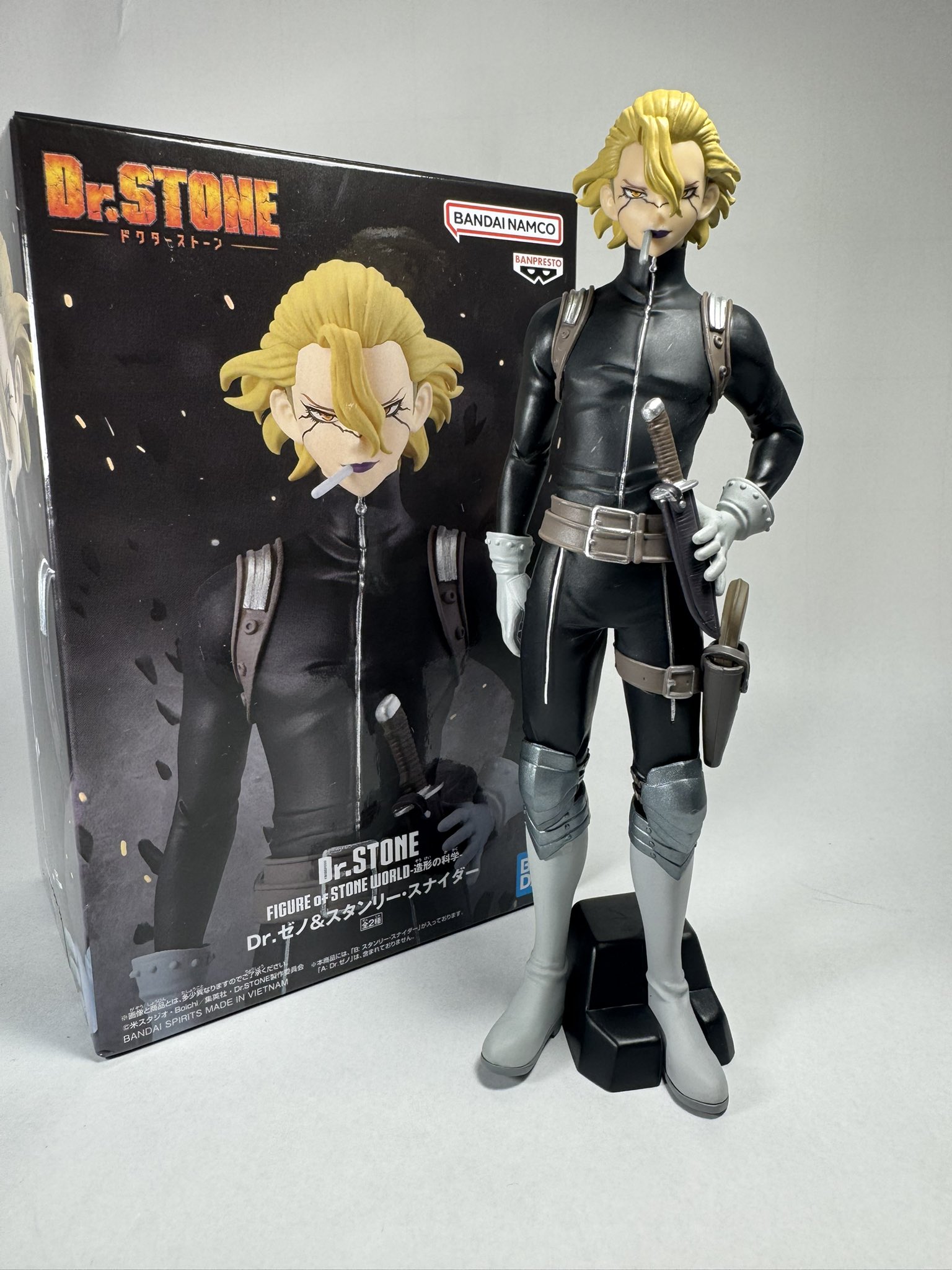Dr.STONE スタンリー スタン Dr.STONE_ついてっくダイカットステッカー スタンリー