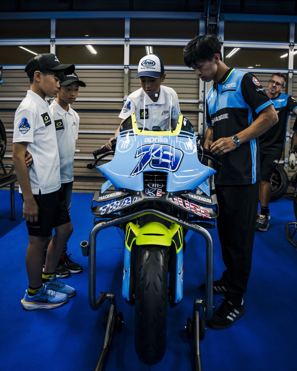 motominiws's tweet image. When #MiniGP dreams meet #MotoGP Reality in Japan 🇯🇵✨

#RoadToMotoGP