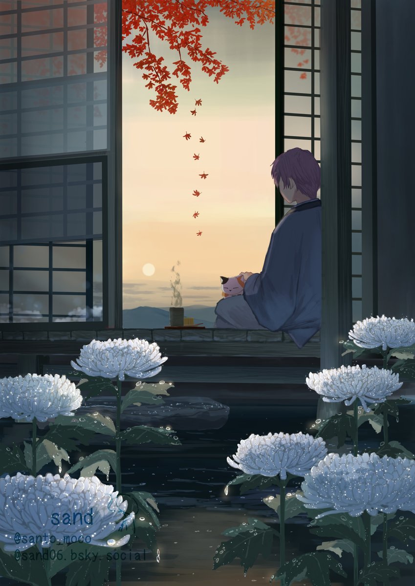 #一次創作祭り秋の陣2025 
和風な絵を描いてます