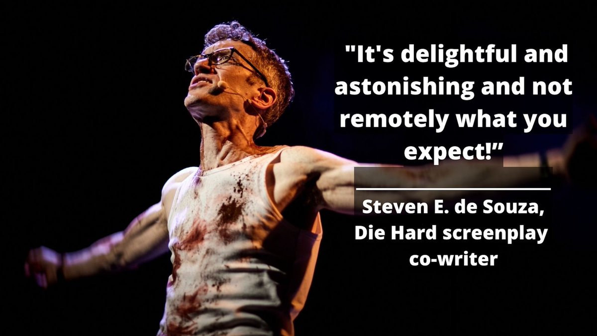 One of THE absolute highlights of our Action Festival in 2023.
Having toured across the UK &amp; the US, it’s had amazing reviews dropping like terrorists at Nakatomi Plaza, including 1 review that REALLY matters. No, not us…though we'll arm wrestle anyone who doesn’t love DIE HARD!