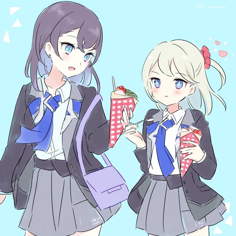 クレープおいしいね🍀

(ワンドロで描いたもの
#ワーフリ　#WorldFlipper