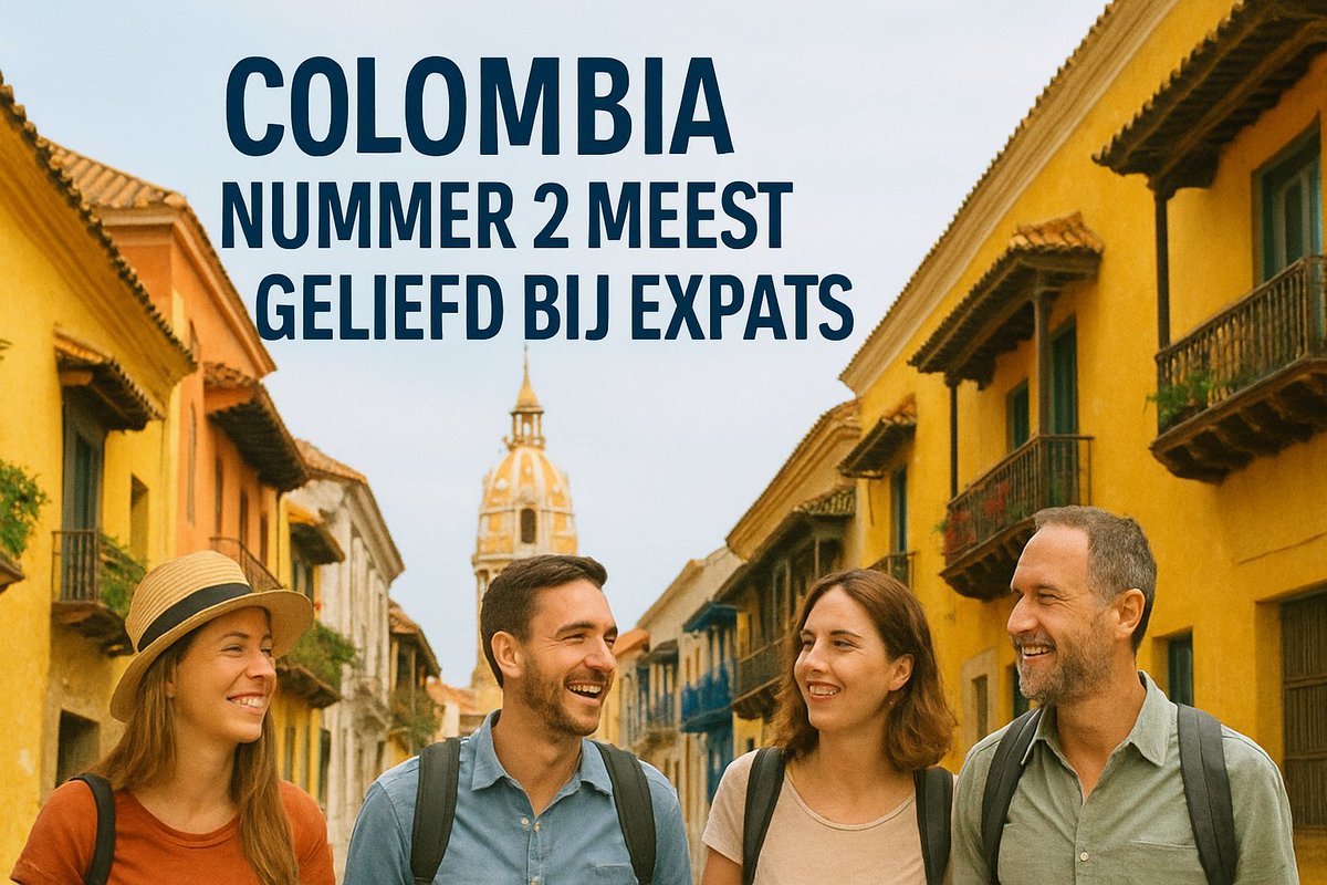 Colombia nummer 2 meest gelieft bij expats
- Expats roemen Colombia onder andere om hun sociale verbondenheid en gastvrijheid. 

colombiaans.nl/colombia-numme…