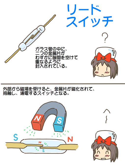 売れのこったブラウン管のおはなし。(1622)

リードスイッチ 