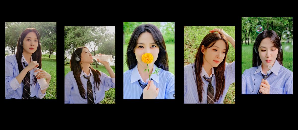 Eunbin knows Bingos needed these photos 💚🩷🥰 #ParkEunbin #Piece_by_Piece #박은빈