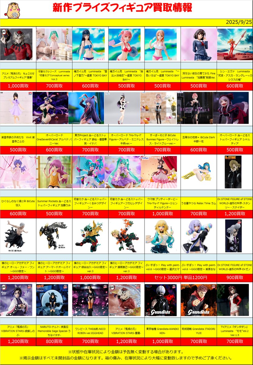 最新プライズフィギュアなど　9体　まとめ売り　セット プライズフィギュア まとめ売り 9体セット 2025年最新】プライズ