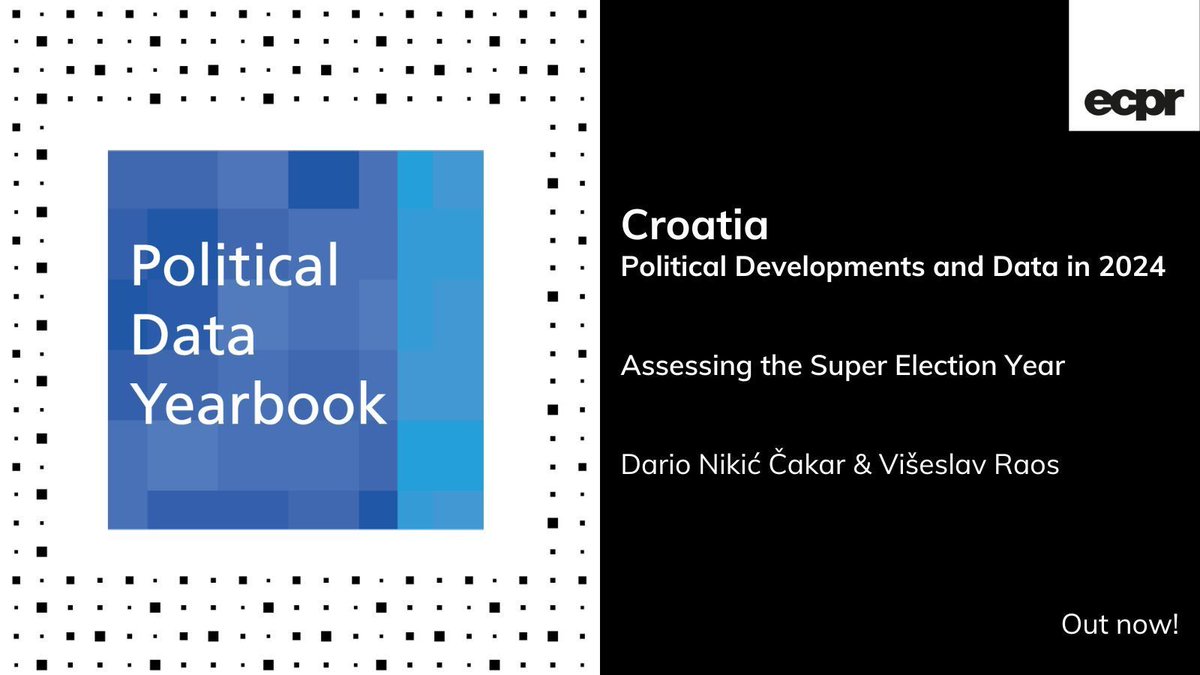 Political Data Yearbook tweet media