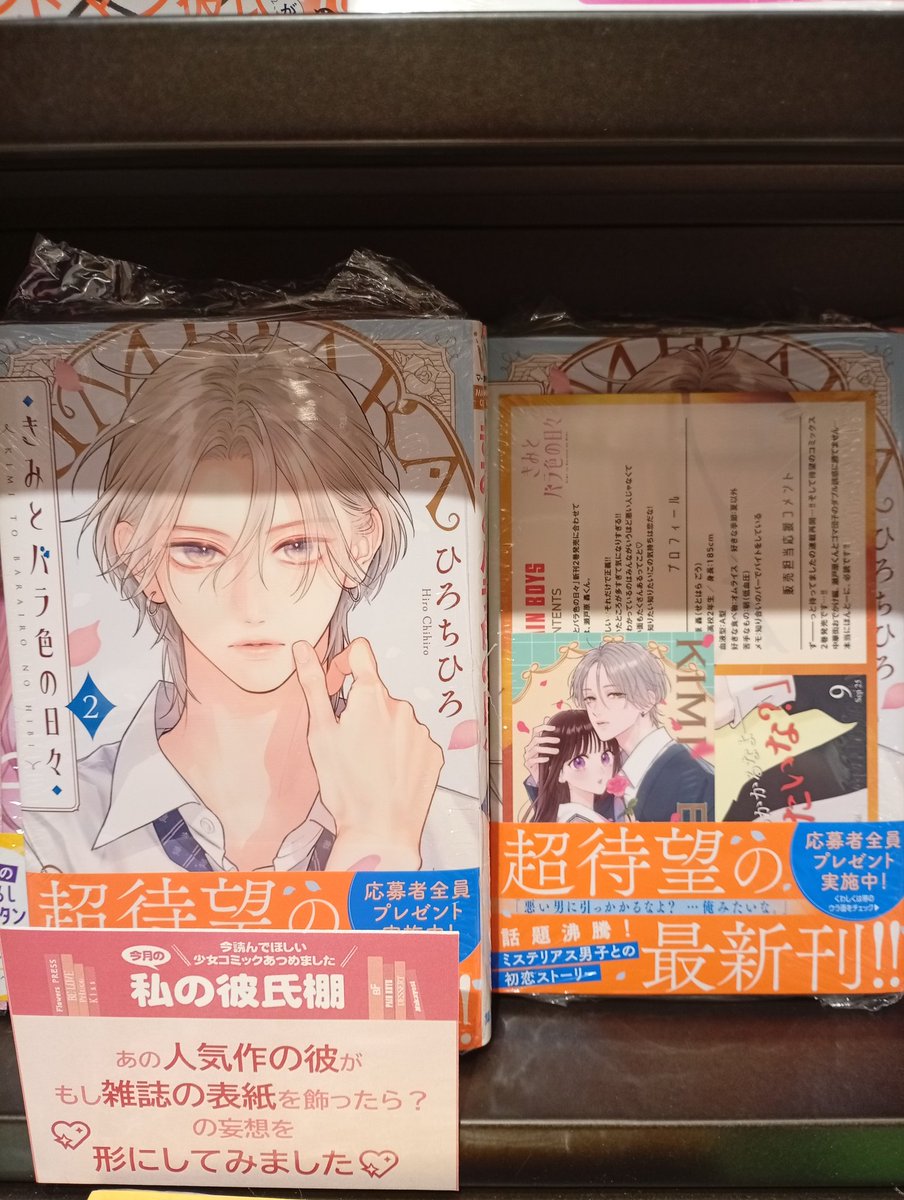 コミックのご案内】 ／ 『#きみとバラ色の日々 2巻』 #ひろちひろ