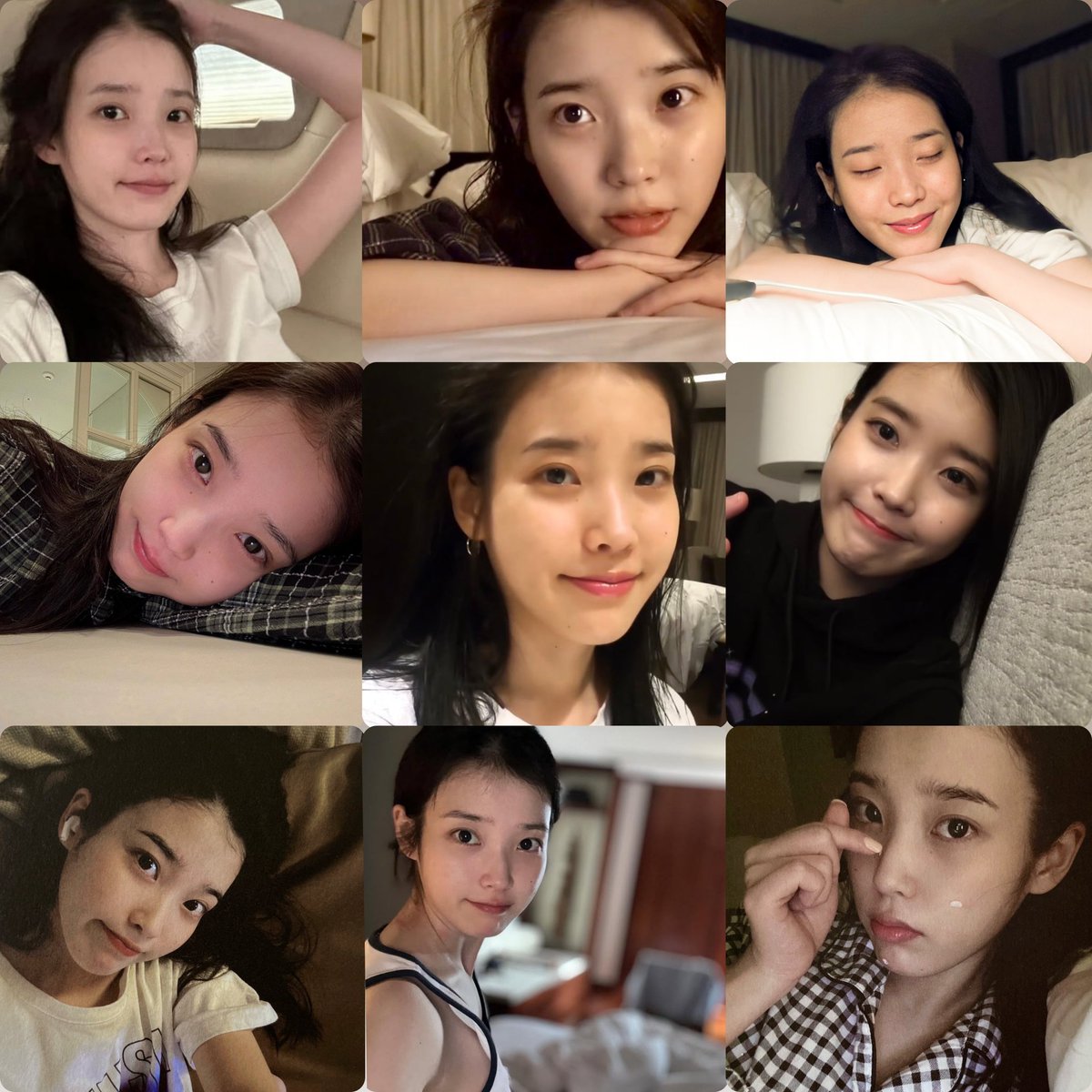 IU's beautiful face