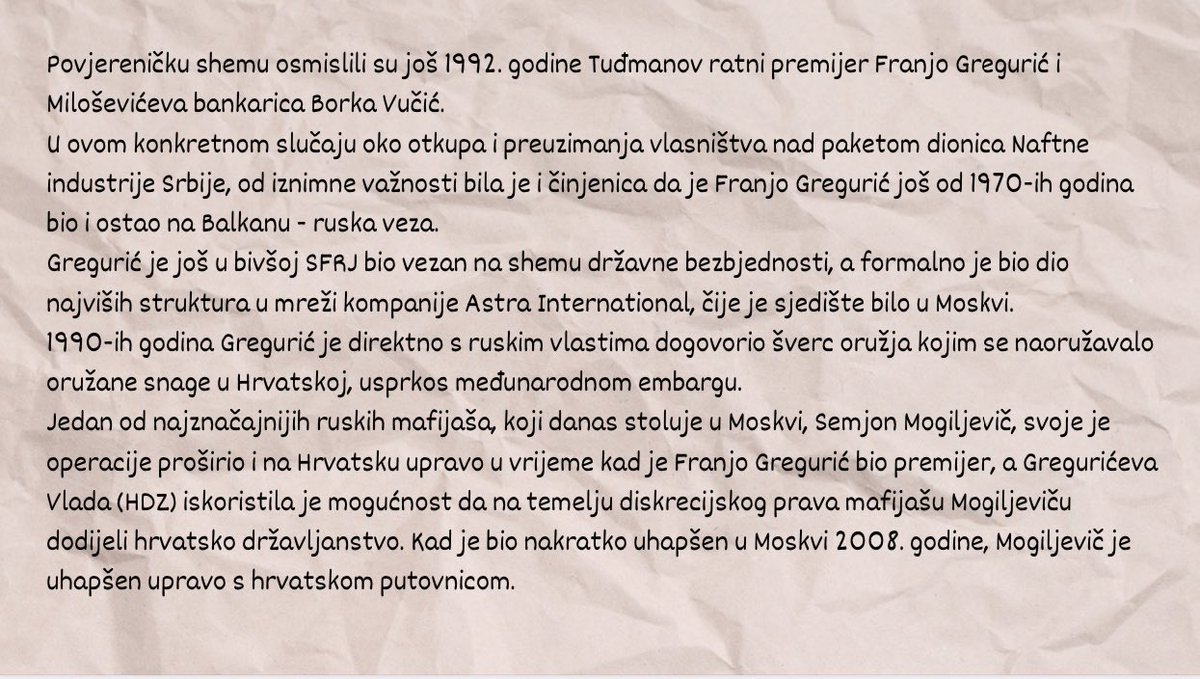 Kome Aleksandar Vučić <a href="/avucic/">Александар Вучић</a> predaje kontrolni paket dionica NIS-a?! (2. dio)